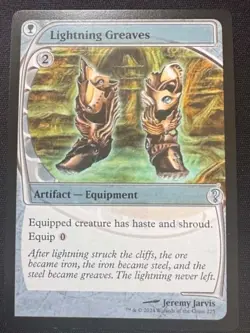 Lightning Greaves (Future Sight) Mystery Booster 2 Regular NM - Image 1