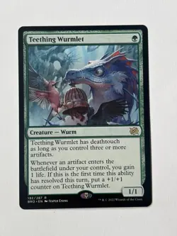 Teething Wurmlet The Brothers' War Magic the Gathering MTG - Image 1
