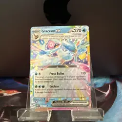 Pokemon Glaceon ex 026/131 SV: Prismatic Evolutions EX Holo 270 HP Frost Bullet - Image 1