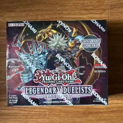 1x Yugioh Legendary Duelists Rage of Ra 1st Edition Booster Box LED7 - Image 1