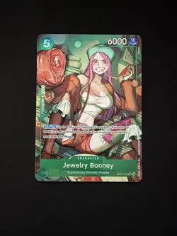 JEWELRY BONNEY - One Piece OP07-026 - Alt Art Super Rare SR - 500 Years Future - Image 1