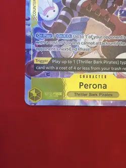 Perona OP14-111 R Alt Art One Piece The Azure Sea's Seven English - NM - Image 4