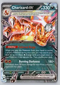 Charizard ex -196 196 Promo Scarlet & Violet Promo Holo Near Mint - Image 1
