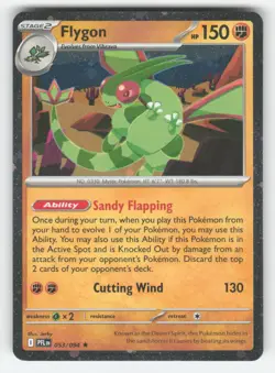 Pokemon FLYGON 053 Phantasmal Flames COSMOS HOLO NM - Image 1