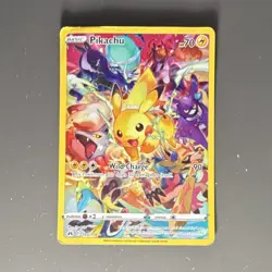 Pikachu 160/159 Crown Zenith Secret Rare Full Art Holo English Wild Charge - Image 1