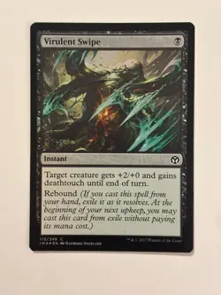 Virulent Swipe Iconic Masters FOIL Magic the Gathering MTG - Image 1