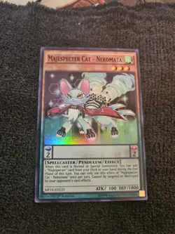1X NM Majespecter Cat - Nekomata - MP16-EN125 - Super Rare 1st Edition Yu-Gi-Oh! - Image 1