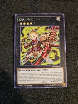 Zoodiac Boarbow RATE-EN054 Rare 1st Yugioh - Image 1