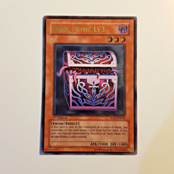 Yugioh Dark Mimic LV3 SOD-EN010 1st Edition ULTIMATE Rare MINT - Image 1