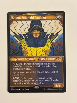 Stenn, Paranoid Partisan (Showcase) Dominaria United Magic the Gathering MTG - Image 1