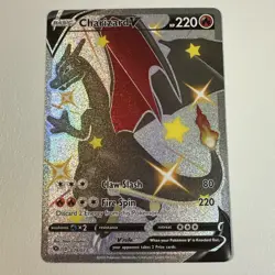 Pokemon Charizard V 079/073 Secret Rare Shiny Star V Full Art Holo 220 HP Card - Image 1