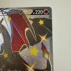 Pokemon Charizard V 079/073 Secret Rare Shiny Star V Full Art Holo 220 HP Card - Image 3
