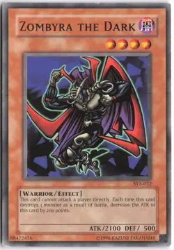 Yugioh - Zombyra the Dark SYE-022 Unlimited - Starter Deck: Yugi Evolution - Image 1