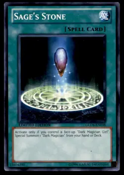 Yu Gi Oh! Sages Stone GLD4 EN038 GLD4 Limited Edition Regular - Image 1