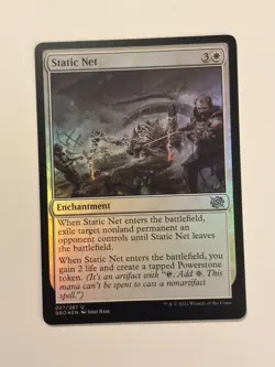 Static Net The Brothers' War Foil Magic the Gathering MTG - Image 1