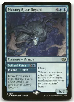 Marang River Regent #51 (Foil) (NM) Tarkir Dragonstorm TDM Magic MTG - Image 1