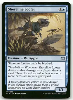 Shoreline Looter #70 (NM) Bloomburrow BLB Magic MTG - Image 1