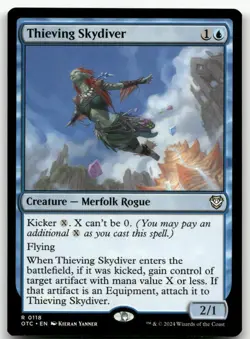 Thieving Skydiver #118 (NM) Thunder Junction OTC Magic MTG - Image 1