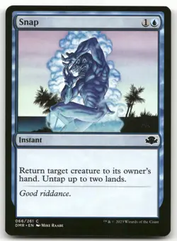 Snap #66 (NM) Dominaria Remastered DMR Magic MTG - Image 1