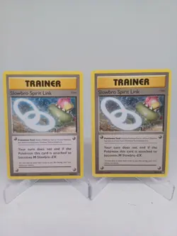 Lot Of (2) Pokemon Slowbro Spirit Link 86/108 XY Evolutions Non Holo Card TCG - Image 1