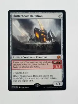 Skitterbeam Battalion The Brothers' War Magic the Gathering MTG Card - Image 1