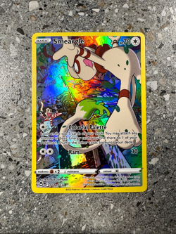 Pokemon TCG Cards Smeargle TG10/TG30 Silver Tempest Trainer Gallery Art Rare NM - Image 1