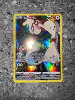 Pokemon TCG Cards Smeargle TG10/TG30 Silver Tempest Trainer Gallery Art Rare NM - Image 3