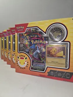 Pokemon TCG Pokemon Day 2026 Collection Pikachu Promo Box Lot of 5 - Image 2