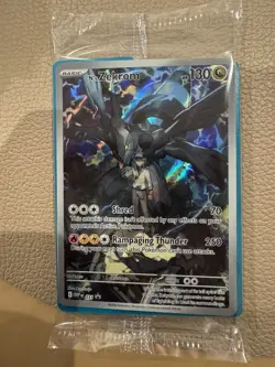 N's Zekrom 031 Sealed Mega evolution Star Promo Pokemon Card - Image 1
