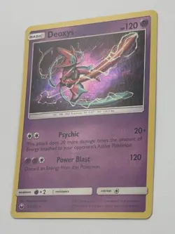Deoxys 67/168 Sm-Celestial Storm Holo Pokemon Single Rare - Image 3