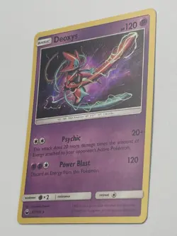 Deoxys 67/168 Sm-Celestial Storm Holo Pokemon Single Rare - Image 4