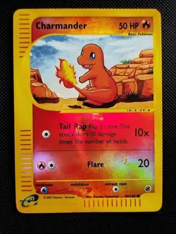 (HP) Charmander 97/165 2002 Expedition Base Set Reverse Holo Pokemon Card - Image 1