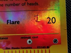 (HP) Charmander 97/165 2002 Expedition Base Set Reverse Holo Pokemon Card - Image 5