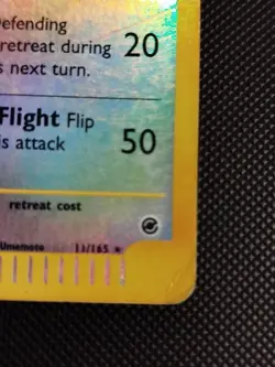 (MP) Fearow 11/165 2002 Expedition Base Set Reverse Holo Rare Pokemon Card - Image 3