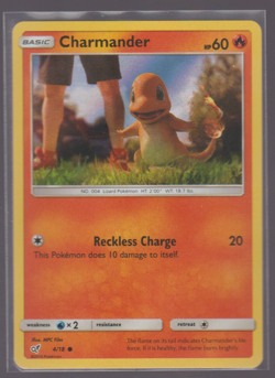 Pokemon TCG Charmander (Holo Common) 4/18 Detective Pikachu Holo - Image 1