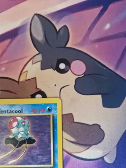 Pokemon TCG Misty's Tentacool Gym Heroes 32/132 Pokemon Card - Image 3