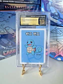 Squirtle 2019 Old Maid Pokemon Babanuki Red Back Japanese CGC Pristine 10 - Image 1