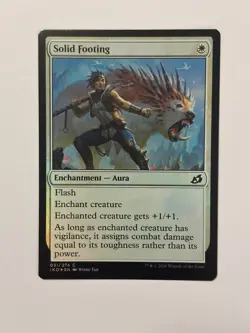 Solid Footing Ikoria: Lair of Behemoths Foil Magic the Gathering MTG - Image 1
