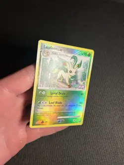 Pokemon TCG Leafeon [Platinum] 24/100 Burger King Reverse Holo MP - Image 4