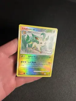 Pokemon TCG Leafeon [Platinum] 24/100 Burger King Reverse Holo MP - Image 5