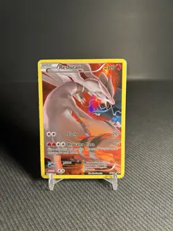 Pokemon TCG Reshiram XY74 XY Full Art Promo Holo MP - Image 1