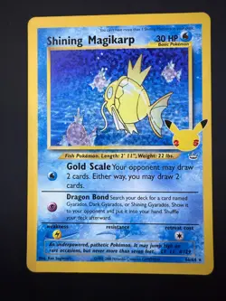 Pokemon Shining Magikarp 66/64 Celebrations: Classic Collection Pokemon Holo NM - Image 1