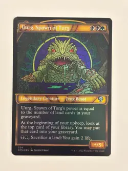 Uurg, Spawn of Turg (Showcase) Dominaria United Foil Magic the Gathering MTG - Image 1