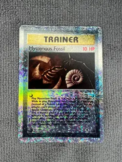 Mysterious Fossil 109/110 Reverse Holo Legendary Collection 2002 Pokemon Card MP - Image 1