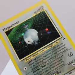 Pokemon TCG - Magnemite 7/75 Neo Discovery Holo Rare WOTC 1999 - EXC/NM - Image 1