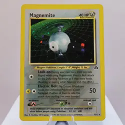 Pokemon TCG - Magnemite 7/75 Neo Discovery Holo Rare WOTC 1999 - EXC/NM - Image 2