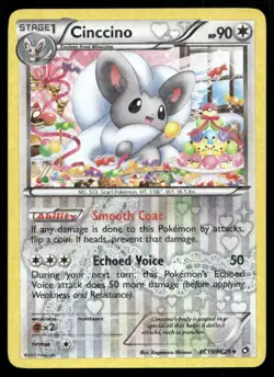 Cinccino RC19/RC25 Holo Legendary Treasures: Radiant Collection Pokemon Holo MP - Image 1