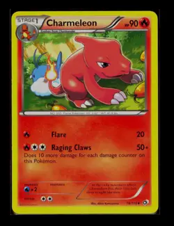 Pokemon Legendary Treasures Charmeleon 18/113 LP - Image 1