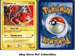 2008 Pokemon, D&P Majestic Dawn, #43/100 Pachirisu, Uncommon - Image 1