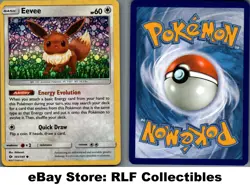 2017 Pokemon, Sun & Moon General Mills Promos, #101/149 Eevee, Holo Common - Image 1